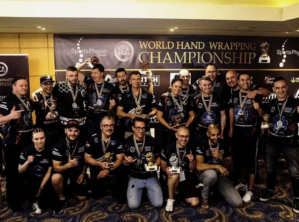 Οι συμμετέχοντες του World Hand Wrapping Championship 2018 στην Αθήνα